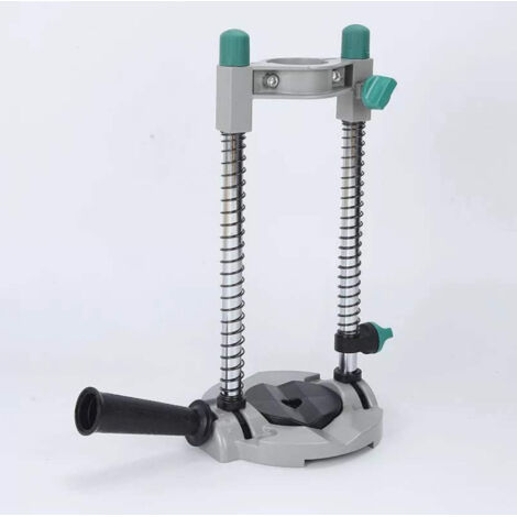 Soporte para herramientas eléctricas, soporte inferior de aluminio para taladro eléctrico multiángulo