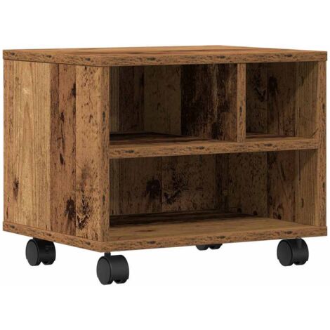 Soporte para Impresora Madera vieja 41 x 32 x 33.5 cm vidaXL