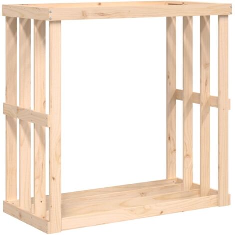 Leñero De Acero Oxidado VidaXL — 40x40x40 Cm, Soporta 30 Kg, Para Interior, Diseño Rústico