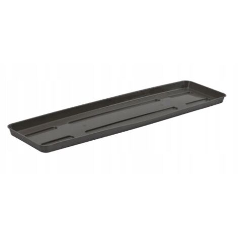 Soporte para maceta de plástico de grafito de 56 cm