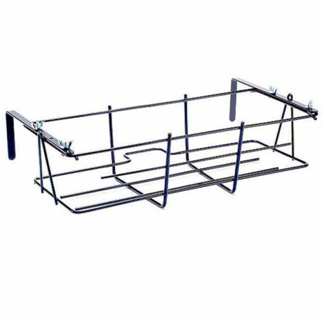 Soporte para macetas de balcón ajustable negro de 40 cm Mille