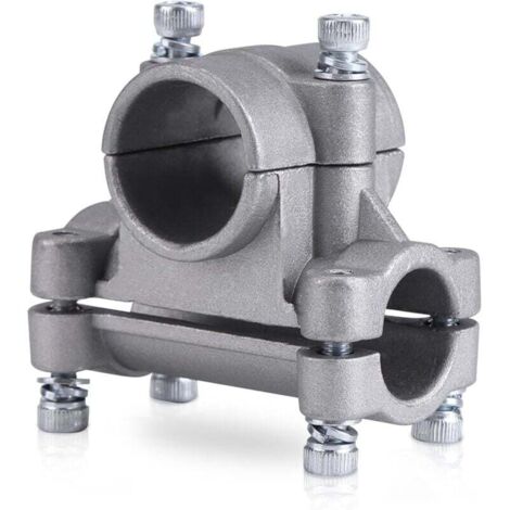 Soporte para manillar de desbrozadora CHOYCLIT, soporte para manillar de desbrozadora, soporte para manillar de desbrozadora, abrazadera para fijación de cortacésped, 26 mm