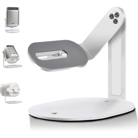 Soporte para miniproyector, soporte plegable multifuncional ultracompacto con tornillo universal de 1/4", rotación de 360°, ideal para la sala de estar