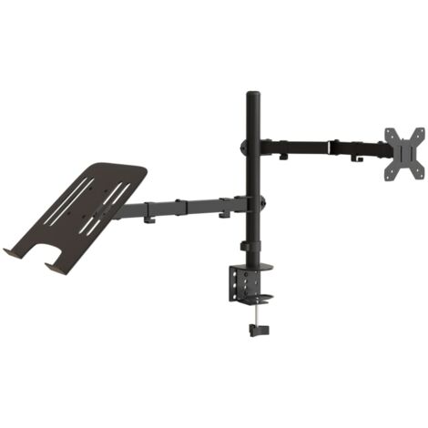 Soporte para monitor acero negro VESA 75/100 mm vidaXL