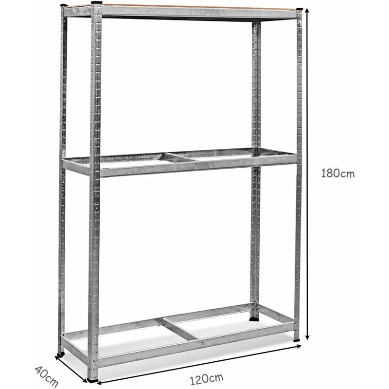 

Soporte para Neumático Soporte para Llantas Metal en Taller Garaje 180x120x40cm
