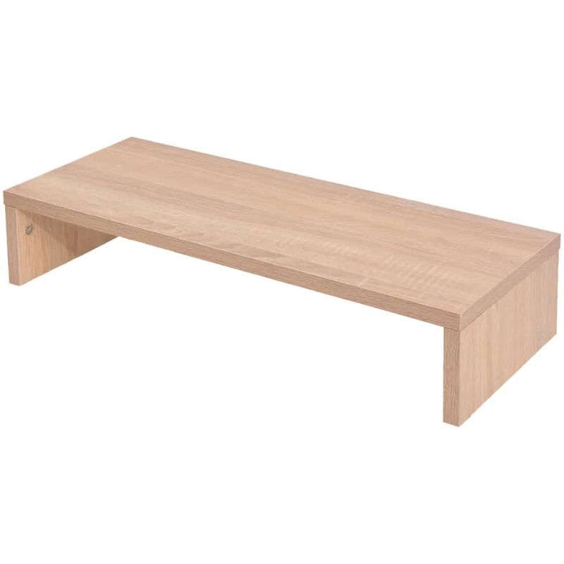 

Soporte para pantalla de aglomerado 60x23,5x12 cm beige - Beige