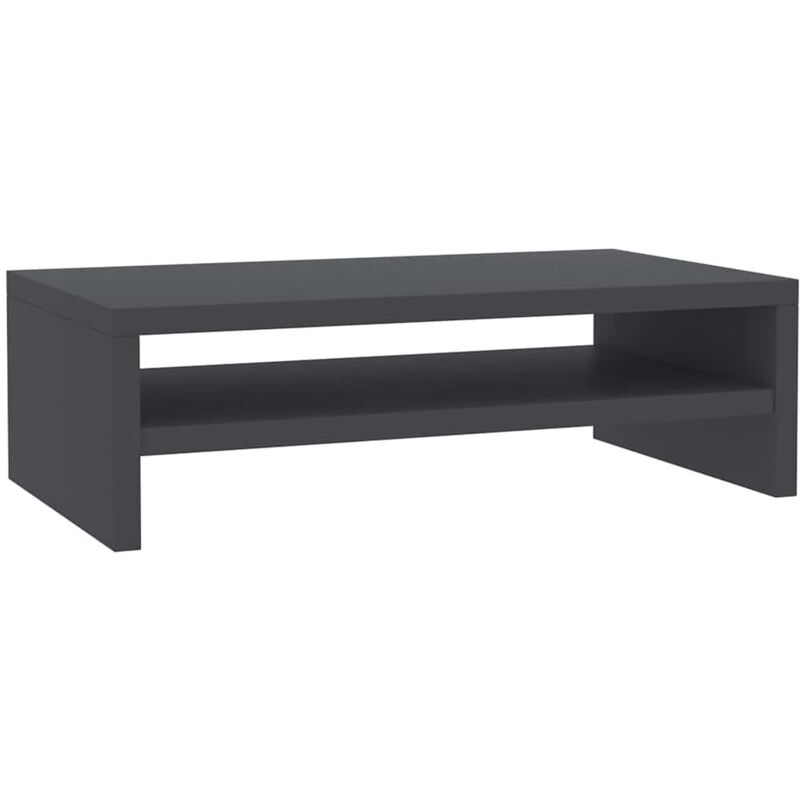 

Soporte para Pantalla de Aglomerado 42x24x13cm Gris - Gris - Vidaxl