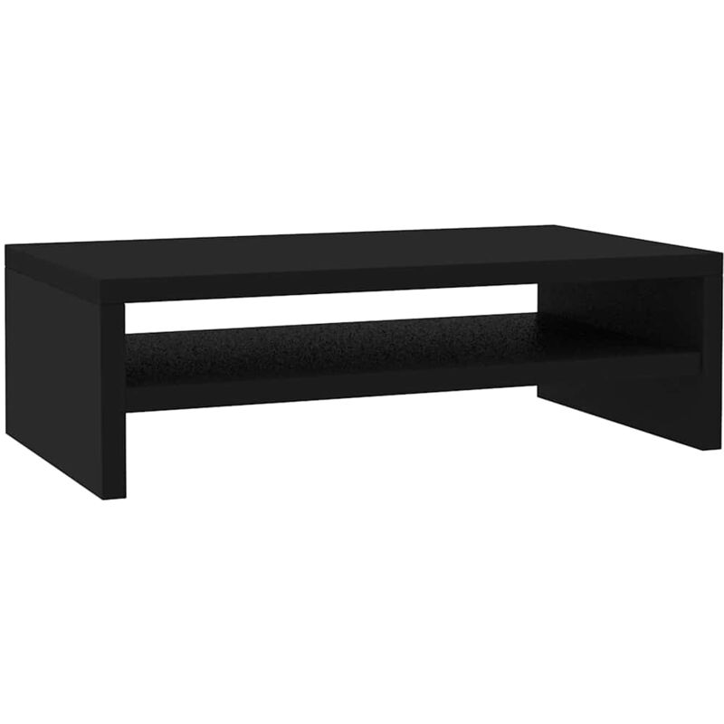 

Soporte para Pantalla de Aglomerado 42x24x13cm Negro - Negro - Vidaxl