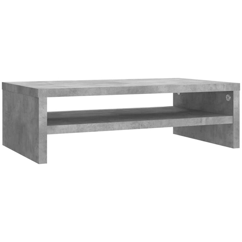 

Soporte para Pantalla de Aglomerado 42x24x13cm Gris Hormigón - Gris - Vidaxl