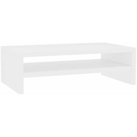 Soporte para pantalla madera contrachapada blanco 42x24x13 cm vidaXL