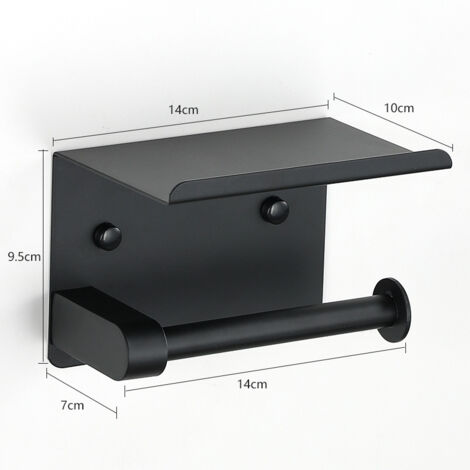 Soporte para papel higiénico de acero inoxidable, accesorios de baño para estante de baño, toallero de pared, soporte para papel higiénico