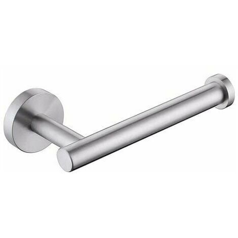 Soporte para papel higiénico Soporte para papel higiénico de pared Tornillos Soporte para papel higiénico Acero inoxidable cepillado