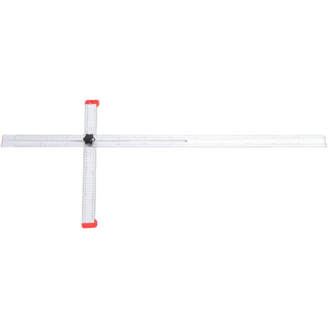 [Soporte para placoplâtre] Soporte en T de aluminio de 120 cm para placoplâtre con escala bidireccional