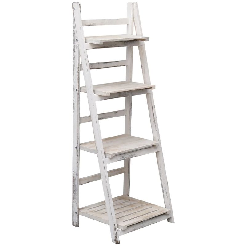 

Soporte para plantas de 4 niveles madera 43x33x113 cm