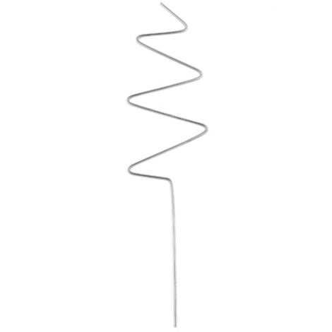 Soporte para plantas de interior y exterior, estructura trepadora de hierro, 30/35/40 cm, color plata (1 unidad)