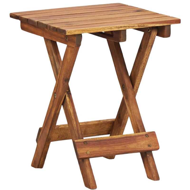 

Soporte para plantas de madera maciza de acacia 30x30x38 cm