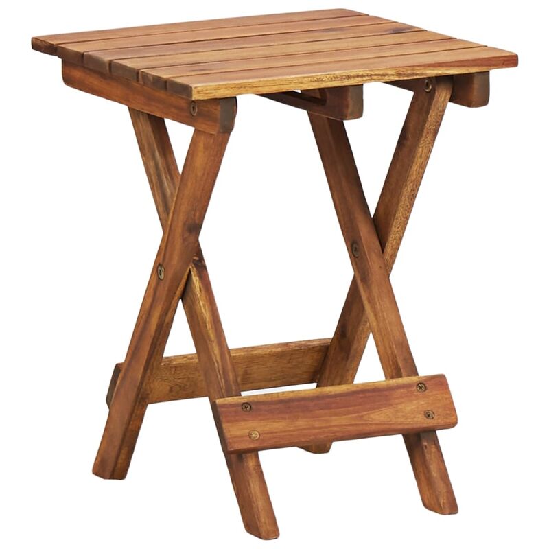 

Soporte para plantas de madera maciza de acacia 30x30x38 cm