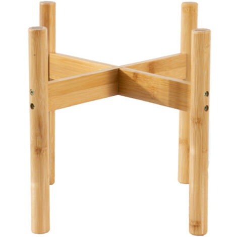 Soporte para plantas, jardín de flores, maceta, estante de madera para plantas de interior y exterior, estante para plantas, decoración para el hogar y la oficina, soporte para flores simple, tamaño m