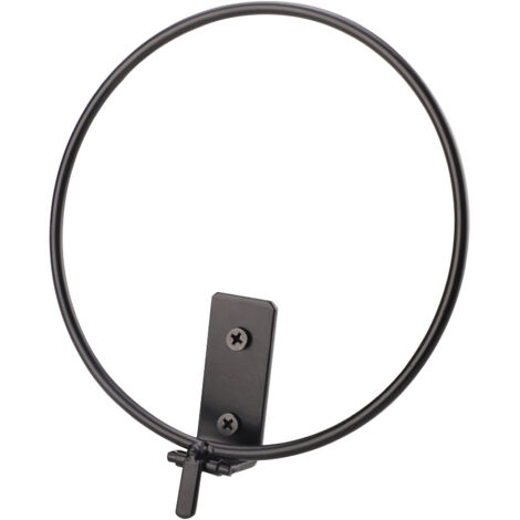 [Soporte para plantas] Metal, modelo de 4" / 6" / 8" - Negro - Ideal para patio, porche, balcón, oficina o hogar.