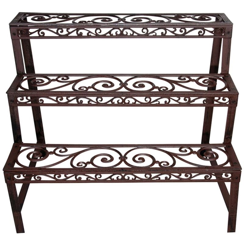 

Soporte para plantas, rectangular BPH33 - Marrón - Esschert Design