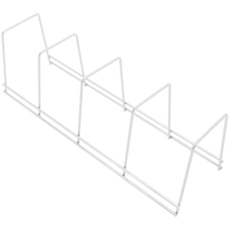 Soporte para Platos y Sartenes con 4 Secciones 12x38.5x11.5cm 7house