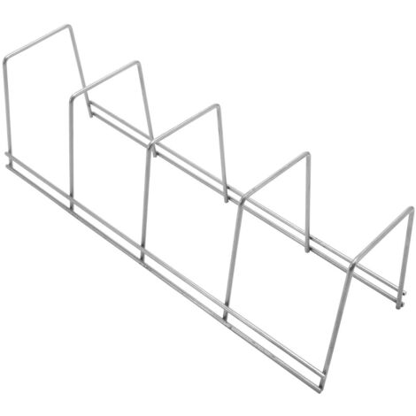 Soporte para Platos y Sartenes con 4 Secciones 12x38.5x11.5cm 7house