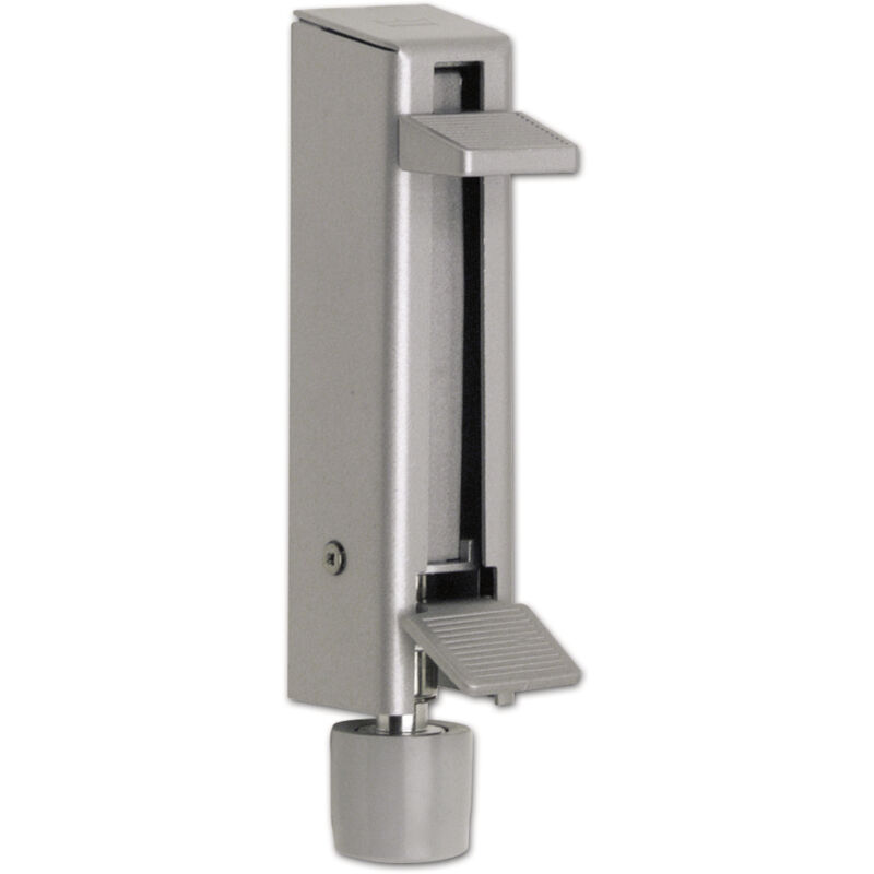 Dormakaba - Soporte para puerta telescópico 360 plateado