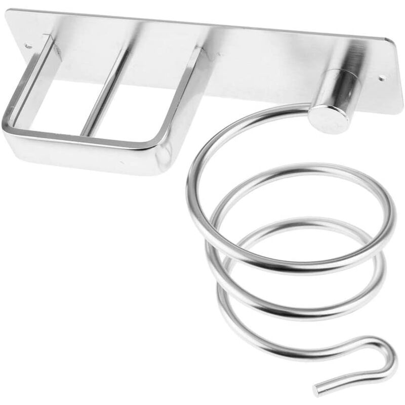 

Soporte para secador de pelo , soporte para secador de pelo de aluminio para montaje en pared y plancha