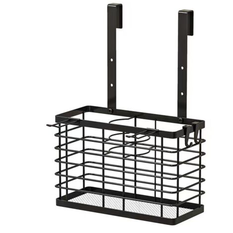Soporte para secador de pelo - Organizador 3 en 1 para herramientas de peinado, altura ajustable, organizador de baño para pared o puerta de armario, para planchas, rizadores y alisadores de pelo