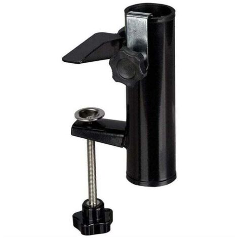 Soporte para sombrilla de balcón, abrazadera de montaje para sombrilla de jardín, abrazadera para soporte de sombrilla de mesa y balcón, soporte decorativo para sombrilla