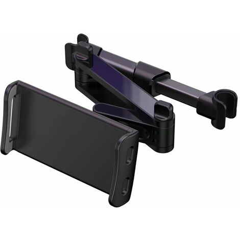 Soporte Para Tableta De Coche MINKUROW, Soporte Para Reposacabezas Retráctil Para Iphone Series Ipad/Samsung Galaxy Tabs/Kindle Fire Hd, Etc.