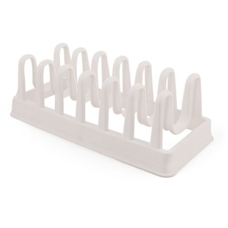 Soporte para tapa de olla, ayudante de cocina Holder Blanco