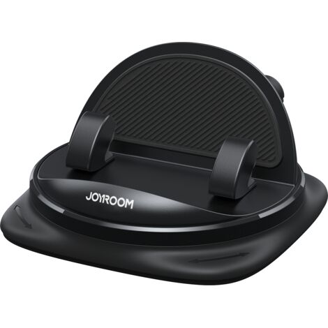 Soporte para teléfono con ventosa para coche, casa y oficina, color negro.