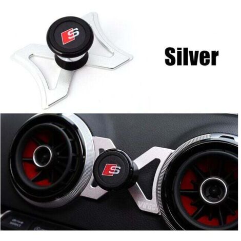 Soporte para teléfono de coche con ventilación de aire, giratorio 360°, soporte magnético para GPS, accesorios