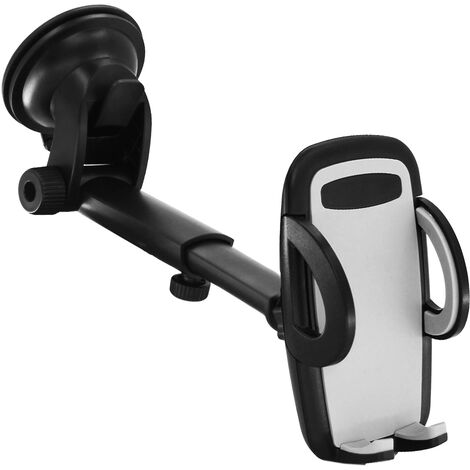 READCLY Soporte para teléfono de coche de versión mejorada, soporte universal para teléfono móvil de coche, rejillas de ventilación, ventosa fuerte, parabrisas del salpicadero, soporte para teléfono de coche