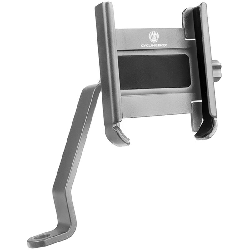 

Soporte para telefono movil de bicicleta de aleacion de aluminio reforzada Rotacion de 360 ​​° Soporte de telefono de motocicleta ajustable Soporte