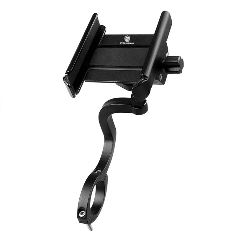 

Soporte para telefono movil de bicicleta de aleacion de aluminio reforzado, rotacion de 360 ​​°, soporte ajustable para telefono de motocicleta,