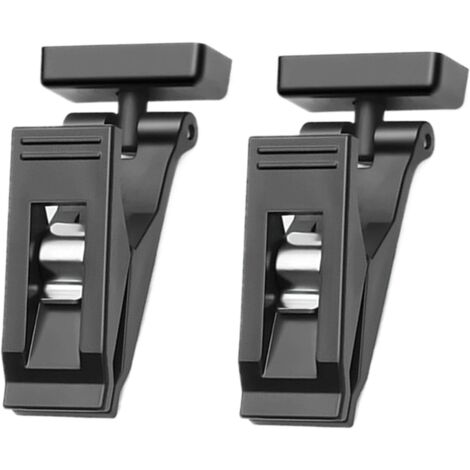 Soporte para ticket de coche para bolso, accesorio multifuncional para coche para licencia de conducir y documentos - 2 ganchos adhesivos para gafas de sol y accesorios para vehículos