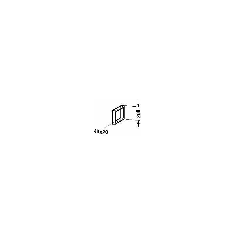 

Soporte para toallero DURAVIT 40x340mm