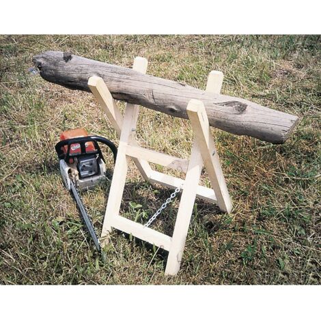 Soporte para troncos de madera