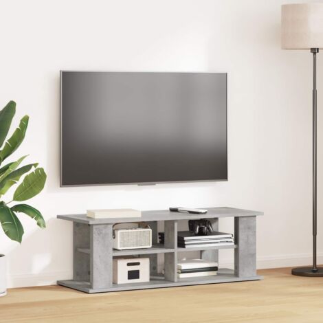 Soporte para TV Gris Concreto 96 x 35 x 33,5 cm