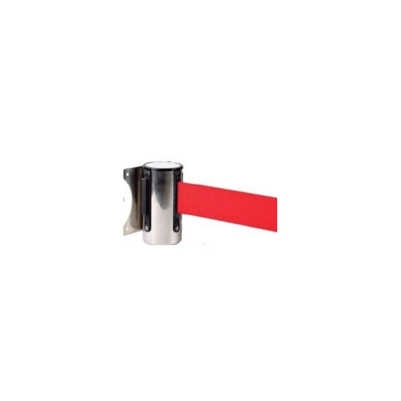 

Soporte Pared Acero Inoxidable Con Cinta Roja