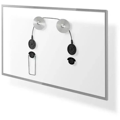 SOPORTE PARED DTI SOP-7000 FIJO VESA 50/75/100/200/400 32-65 MAX 50KG CABLE ACERO MINIMA DISTANCIA A LA PARED