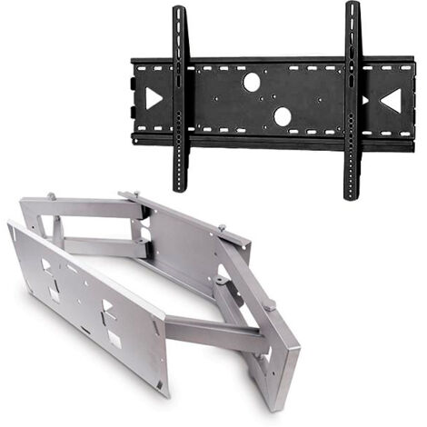 SOPORTE PARED OMB FIXPLASMA 400 VESA 100/ 100x200/ 200/ 200x400/ 400 APROX. 24-65 MAX 40KG COLOR NEGRO + REGALO EXTENSIÓN BRAZO 3 ARTICULACIONES