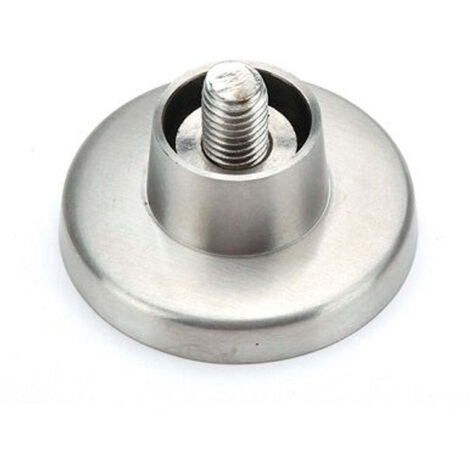 Soporte pared para tubo cabina sanitaria fenólica Acero Inoxidable 25mm