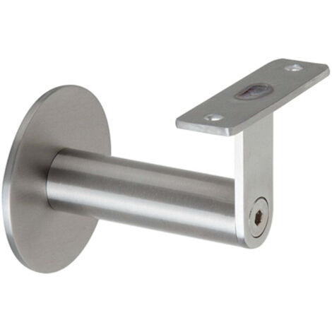 Soporte pasamanos inoxidable para barandas de escalera y exterior