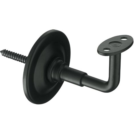 Soporte pasamanos negro