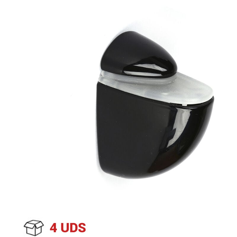 

Soporte Regulable para Baldas de Cristal y Madera | Fabricado en Zamak | Acabado en Negro | Para Baldas con Espesores de 3-24 mm | Medidas 134*92*80