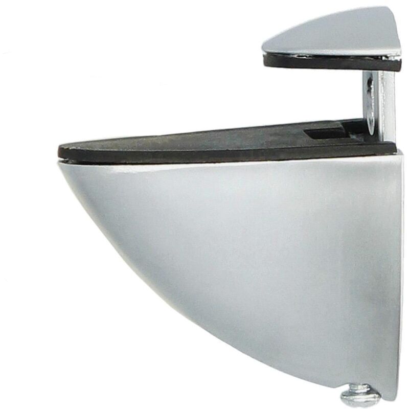 soporte pelicano regulable para estante 1 / 20 mm. cromo mate (1 pieza)