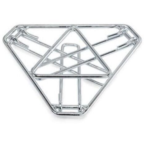Soporte plegable para fogata, soporte de hierro para estufa de camping, rejilla para cocinar al aire libre, soporte para llama abierta, trípode para camping
